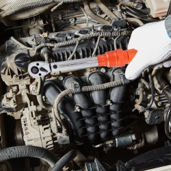 Mekaaninen momenttiavain kromipinnoitettu 1/4-tuuman karalla 2,3–23 Nm