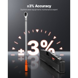 Momenttiavain seosteräs 3/4 tuuman vetoneliö 136–814 Nm auton korjaukseen