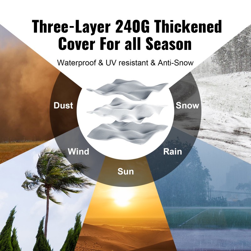 Varastoteltta 304,8 x 457,2 x 243,8 cm sinkitty teräsrunko pinnoitettu polyeteenikangas vetoketjuovi