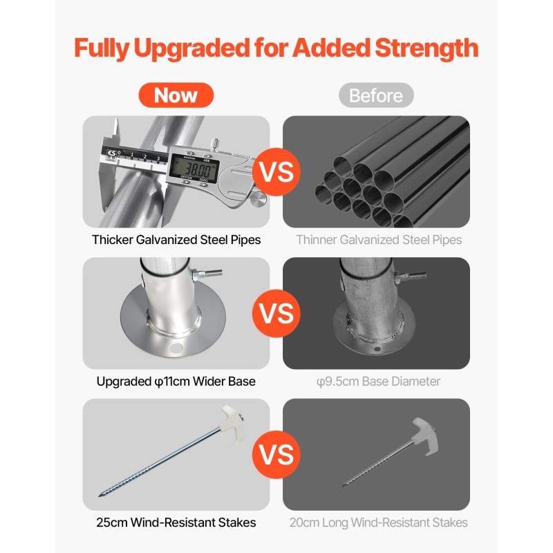 Siirrettävä ulkovarasto PE-kate sinkityt teräsputket 305x458 cm kaksi rullattavaa ovea beige