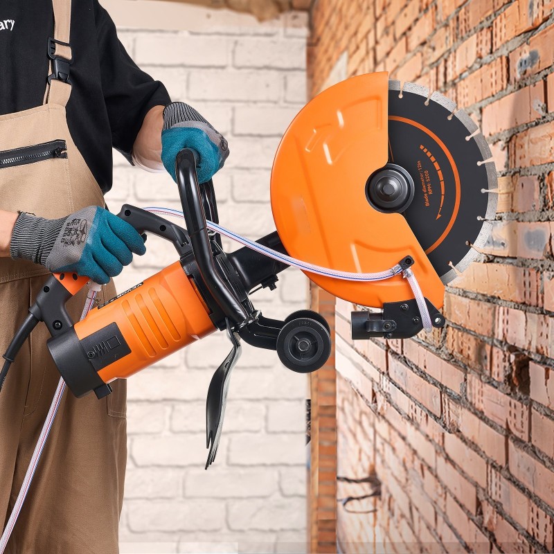 Sähköbetonisaha terän halkaisija 305 mm märkäleikkaus 2800 W 114 mm leikkuusyvyys