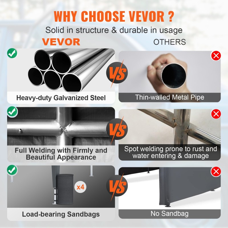 Autokatos sinkitty teräsrunko 3 x 6 m 8 pylvästä kaksipuolisesti pinnoitettu PE-kate