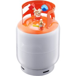 Kylmäaineen talteenottosäiliö 50 paunan kapasiteetti HP295-teräs 2,7 MPa Y-venttiili R22/R134A/R410A