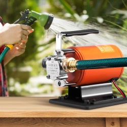 Vesipumppu 12V 75W 23 l/min 14 m nostokorkeus alumiinirunko 1,8 m imuletku