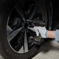 Iskuhylsysarja 1/2-tuumainen 9-osainen syvät hylsyt 29–38 mm Cr-Mo-seosteräs