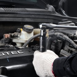 Iskihylsysarja 3/8-tuumainen CR-MO-seosteräs 15-osainen 8–22 mm autohuoltoon säilytyslaatikolla