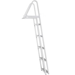 Laituri ja venetikas irrotettava alumiiniseosrunko 5 askelmaa 159 kg kantavuus