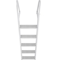 Laituri ja venetikas irrotettava alumiiniseosrunko 5 askelmaa 159 kg kantavuus