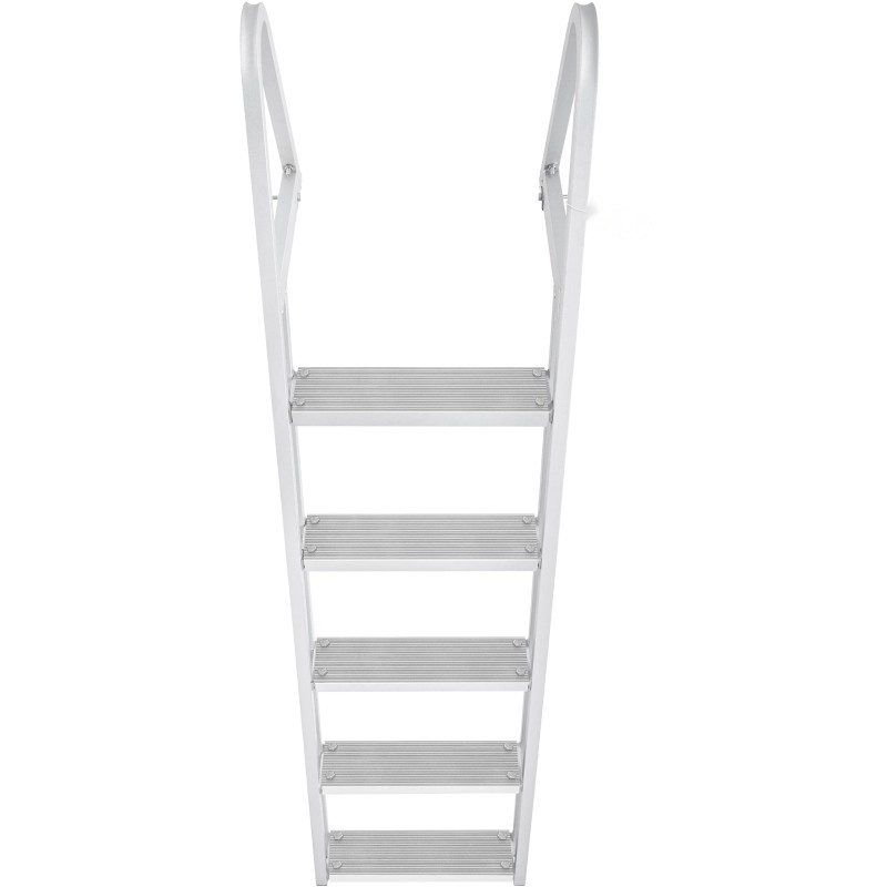 Laituri ja venetikas irrotettava alumiiniseosrunko 5 askelmaa 159 kg kantavuus