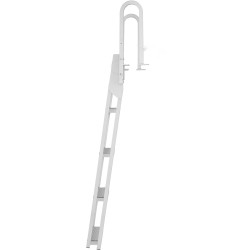 Laituritikkaat alumiiniseos kääntyvät 4 askelmaiset leveät askelmat 159 kg kantavuus