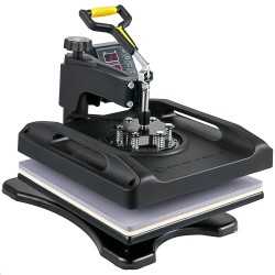 Lämpöprassi 38 x 38 cm kahdeksan toimintoa 1200 W T paitoihin ja mukeihin