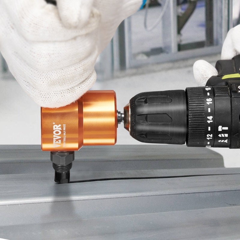 Kaksipäinen metallinen levynibleri HSS-terällä 1,6 mm porakoneeseen