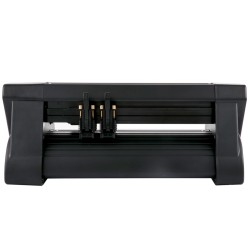 Vinyylileikkuri alumiiniseos 375 mm syöttö 285 mm leikkuuleveys puoli automaattinen optinen silmä