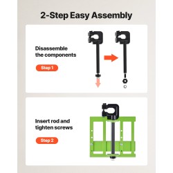 Moottorisahan pystysahausopas valurauta ja hiiliteräs säädettävä 5–15 senttimetriä kevyt