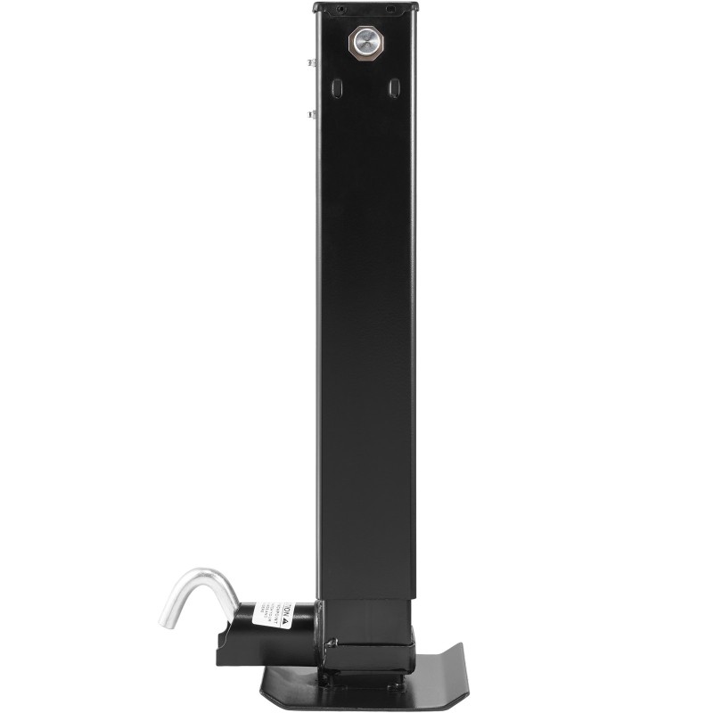 Peräkärryn tunkki hiiliteräksinen hitsattava 5443 kg kantavuus korkeussäädettävä kampikahvalla