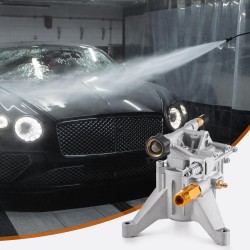 Painepesurin pumppu alumiini 22 mm pystyakseli 227 bar 11 L/min 196–230 cc