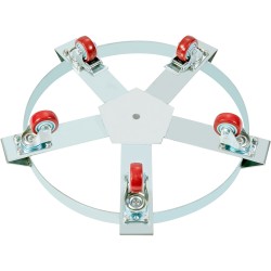 Rumpualusta hiiliteräsrunko viisisataakuusikymmentäseitsemän kilon kantavuus kaksisataaviisikymmentä litran tynnyreille viisi