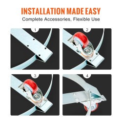 Rumpualusta hiiliteräsrunko viisisataakuusikymmentäseitsemän kilon kantavuus kaksisataaviisikymmentä litran tynnyreille viisi