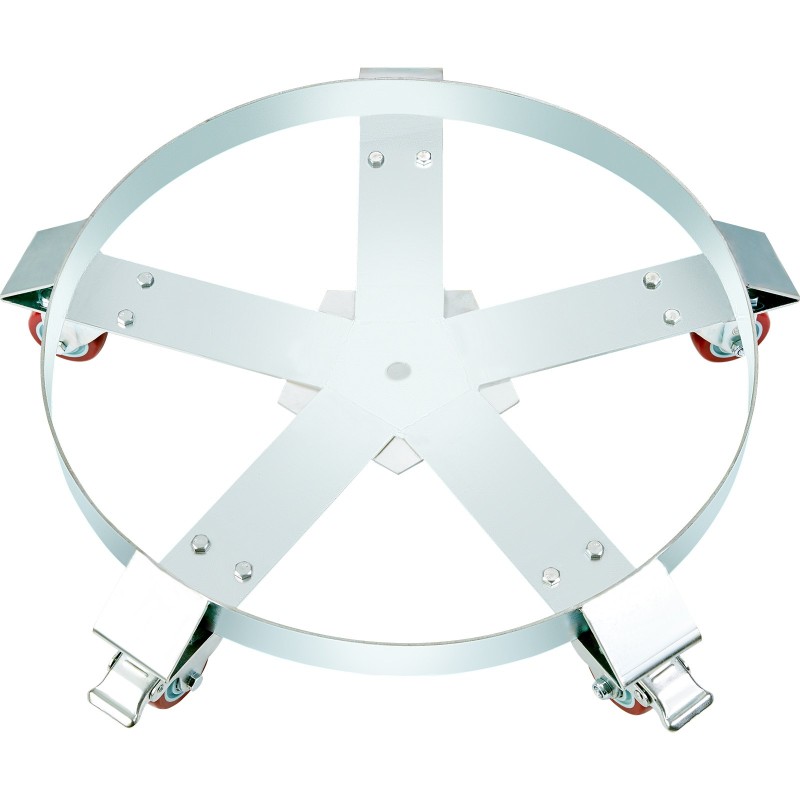 Rumpualusta hiiliteräsrunko viisisataakuusikymmentäseitsemän kilon kantavuus kaksisataaviisikymmentä litran tynnyreille viisi