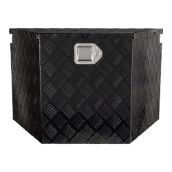 Perävaunun aisan työkalulaatikko alumiiniseoksesta säänkestävä lukittava kaksi avainta