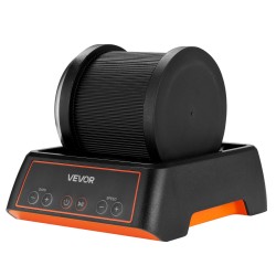 Kivirummutussarja kiven kiillotukseen 4 nopeusasetusta hiljainen 35 dB ohjauspaneelilla