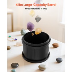 Kivirumpu suurikapasiteettisella rummulla 1–4 nopeusasetusta hiljainen ylikuormitussuojalla virrankatkaisumuistilla kotikäyttöön