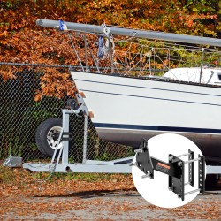 Perävaunun vararengasteline taottua rautaa 72,6 kg kantava 4-8 pulttisille vanteille