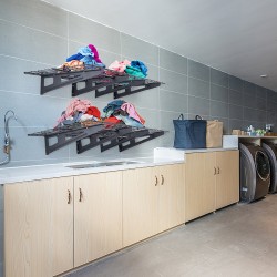 Teräksiset seinään asennettavat autotallin säilytyshyllyt 2 kpl 183x61 cm 227 kg/taso