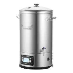 Sähköinen oluenpanosarja 30 3 l 304 ruostumaton teräs lasikansi hana elektroninen ohjauspaneeli kotikeittiöön