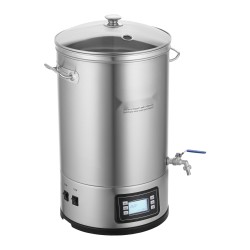 Sähköinen oluenpanosarja 30,3 l 304 ruostumaton teräs lasikansi hana elektroninen ohjauspaneeli kotikeittiöön