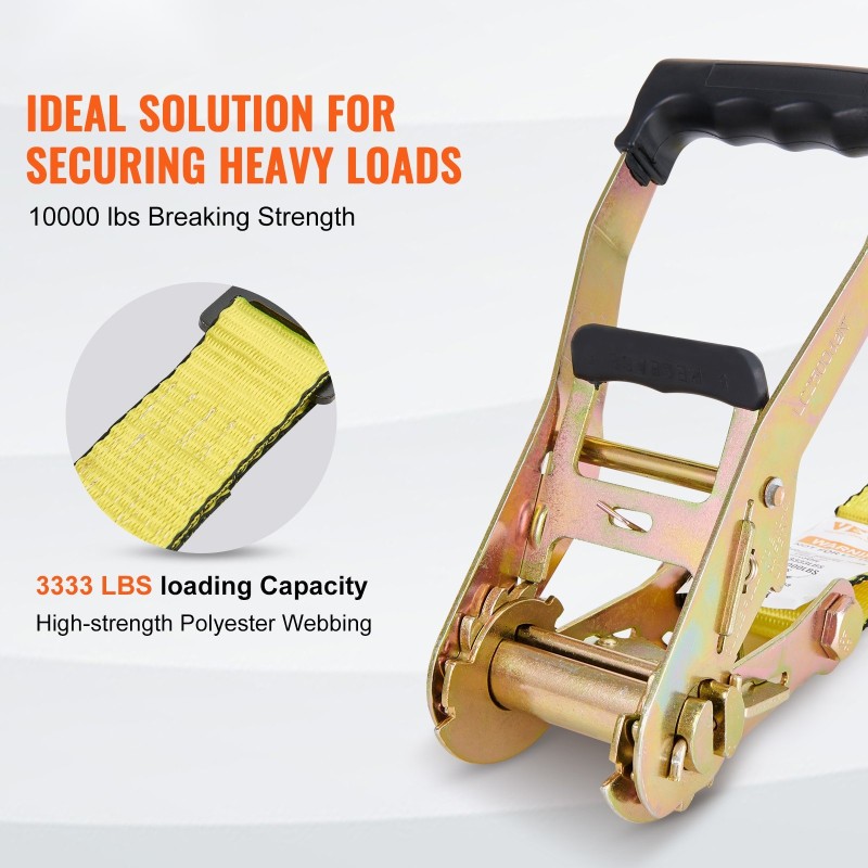 Kuormaliinat polyesteri 50,8 mm 9 m 10 kpl murtolujuus 4536 kg