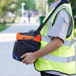 Kuituhitsauslaite 4 moottoria vaippakohdistus automaattitarkennus 10,16 cm digitaalinen näyttö säänkestävä