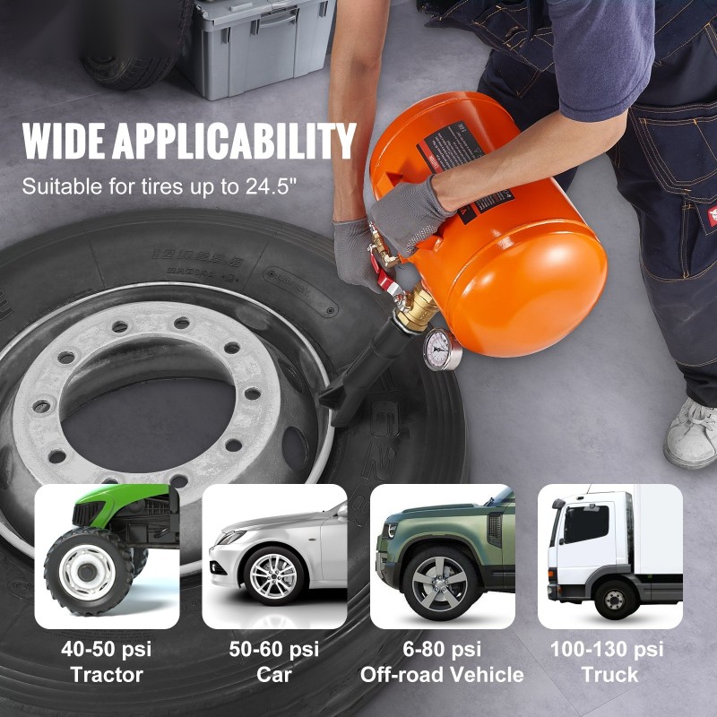 Rengashelman istutuspaineastia alumiinirunkoinen 19 litraa 5,9–8 bar turvaventtiilillä