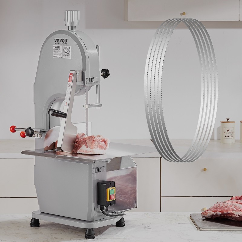 Vannesahanterät hiiliterästä 5 kpl 1650x16x0,56 mm lihalle ja luille