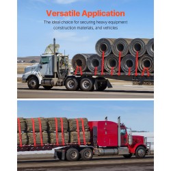 Vinssihihnat polyesteri 10 kpl 9,1 m 2,7 t työkuorma litteä koukku