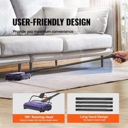 Käsikäyttöinen matonlakaisin 200 mm työleveys 300 ml pölysäiliö matoille ja koville lattiapinnoille