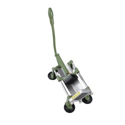 Manuaalinen perunaleikkuri alumiini ja ruostumaton teräs 1/2 3/8 1/4 tuuman terillä