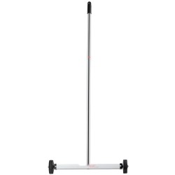 Magneettinen lakaisija pyörillä 43 cm keräyspinta 4,5 kg vetokyky säädettävällä teleskooppivarrella