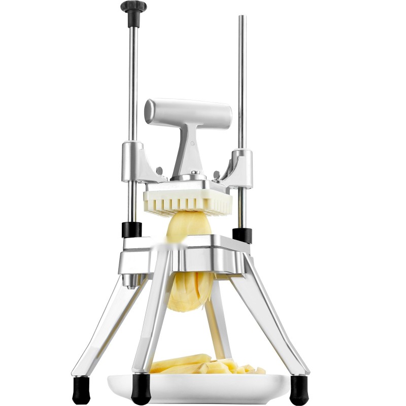 Vihannes- ja hedelmäsilppuri alumiiniseos ja ruostumaton teräs 4 vaihdettavaa terää