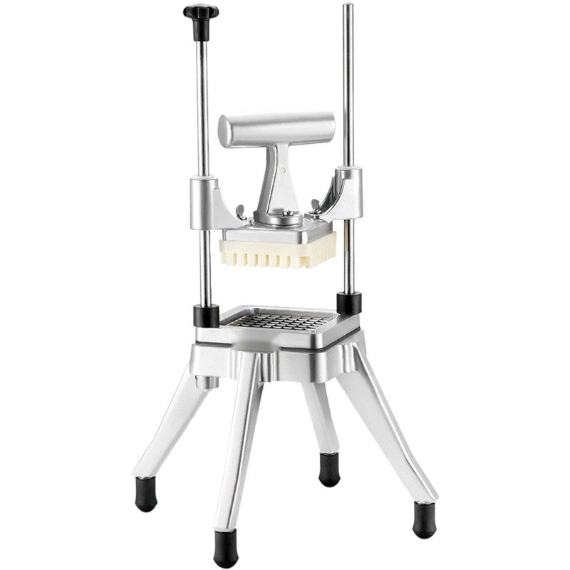 Vihannes- ja hedelmäsilppuri alumiiniseos ja ruostumaton teräs 4 vaihdettavaa terää