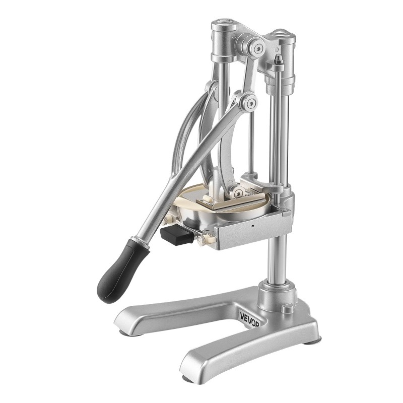 Vipumallinen ranskanperunaleikkuri ruostumattomasta teräksestä 3 vaihdettavaa terälevyä ja mehuterä