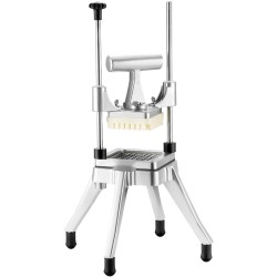 Vihannes- ja hedelmäsilppuri alumiiniseosrunko ruostumattomat terät 1/4-tuumaiset kuutiot ammattikeittiöihin