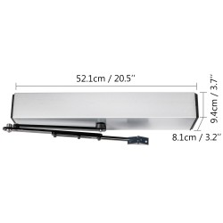 Sähköinen kääntöoven avaaja ja suljin alumiiniseos ruostumaton teräs 50 W 10 kg