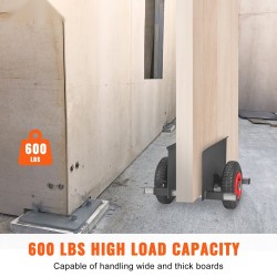 Levykärry paksuteräksinen runko 272 kg kantavuus 20 cm pneumaattinen pyörä