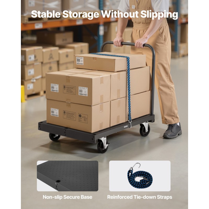 Kipsilevykärry ja tasovaunu teräsrunkoinen 816 kg 12,5 mm pyörillä