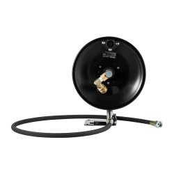 Korkeapaineletkukela teräksinen 15,2 m 3/8-tuuma käsikampi seinä-, lattia- ja ajoneuvoasennus