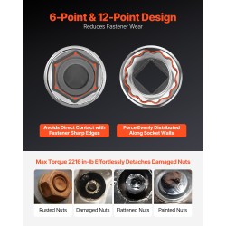 Hylsysarja 104 osaa CR-V-seosteräs kromipinnoite 3/8 tuuman vetokanta 6–24 mm