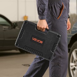 Hylsysarja CR-V-seosteräs 108 osaa 4–32 mm 6,4 ja 12,7 mm vetoon autohuoltoon