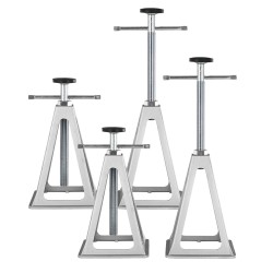 Tukijalat alumiinirunko 4 kpl matkailuautoille perävaunuille säädettävät 280 435 mm 2 72 t kantavuus