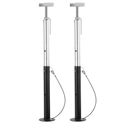 Teräksiset säädettävät liukuosan tukitelineet 2 kpl 2 27 tonnia 500 1230 mm korkeussäätö